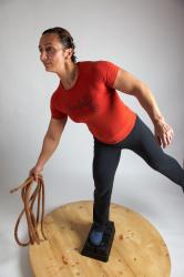 ANGELINA STANDING POSE WITH LASSO